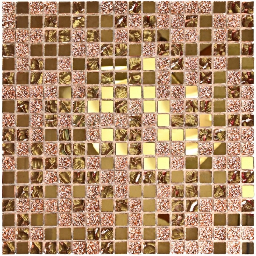 Плитка 30x30 4мм Mirror Bronze бронзовый Bonaparte Плитка 30x30 4мм Mirror Bronze бронзовый Bonaparte
