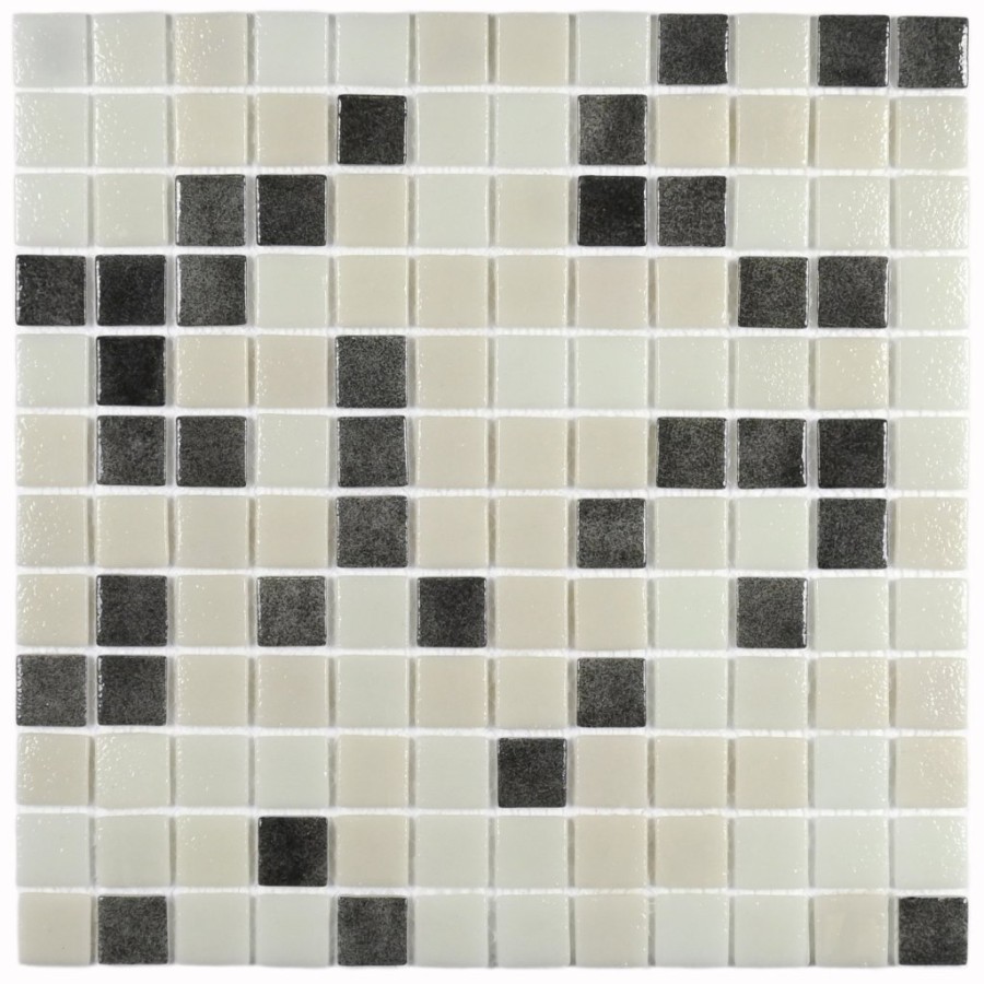 Мозаика 32x32 4мм Плитка декоративная стеклянная Atlantis Nero 4*24*24 белый Bonaparte Мозаика 32x32 4мм Плитка декоративная стеклянная Atlantis Nero 4*24*24 белый Bonaparte