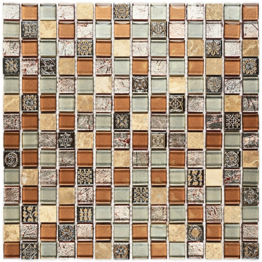 Мозаика 31x31 8мм Fantasy 20*20 бежевый Bonaparte Мозаика 31x31 8мм Fantasy 20*20 бежевый Bonaparte