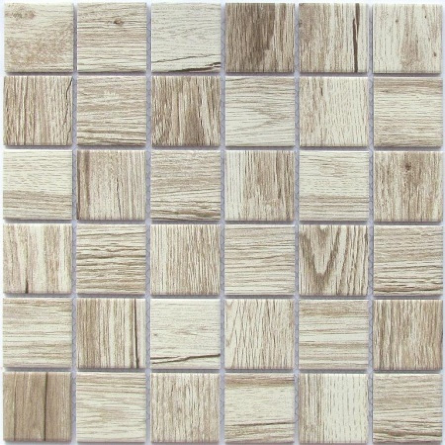 Мозаика 31x31 6мм Плитка декоративная керамическая Wooden Light/Древесное сияние 6*48*48 бежевый Bonaparte Мозаика 31x31 6мм Плитка декоративная керамическая Wooden Light/Древесное сияние 6*48*48 бежевый Bonaparte
