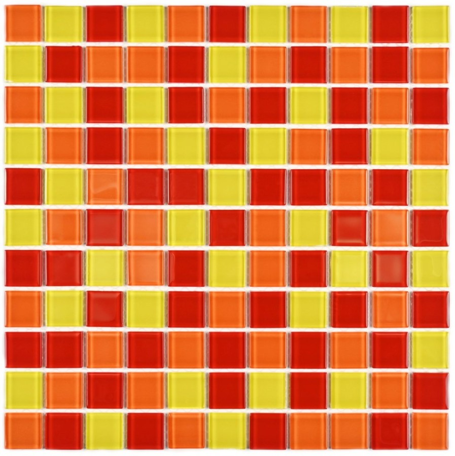 Мозаика 30x30 4мм Плитка декоративная стеклянная Фруктовый микс / Fruit mix 4*25*25 желтый Bonaparte Мозаика 30x30 4мм Плитка декоративная стеклянная Фруктовый микс / Fruit mix 4*25*25 желтый Bonaparte