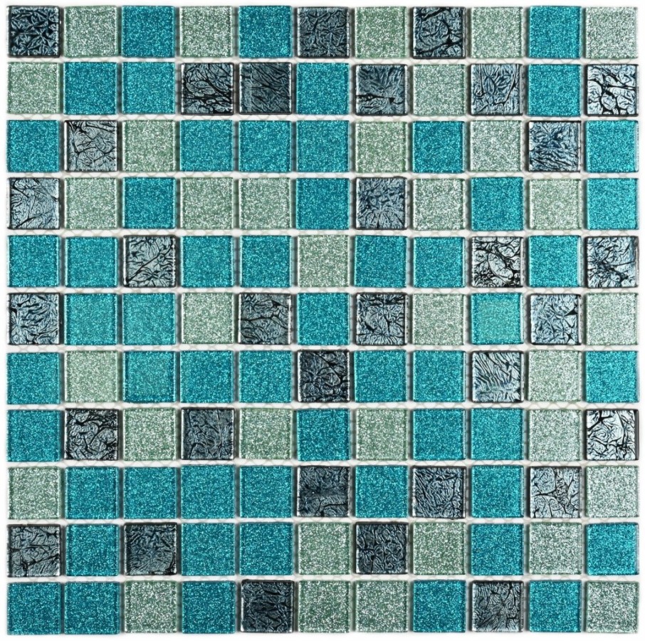 Мозаика 30x30 4мм Плитка декоративная стеклянная Breeze/Бриз 4*25*25 бирюзовый Bonaparte Мозаика 30x30 4мм Плитка декоративная стеклянная Breeze/Бриз 4*25*25 бирюзовый Bonaparte