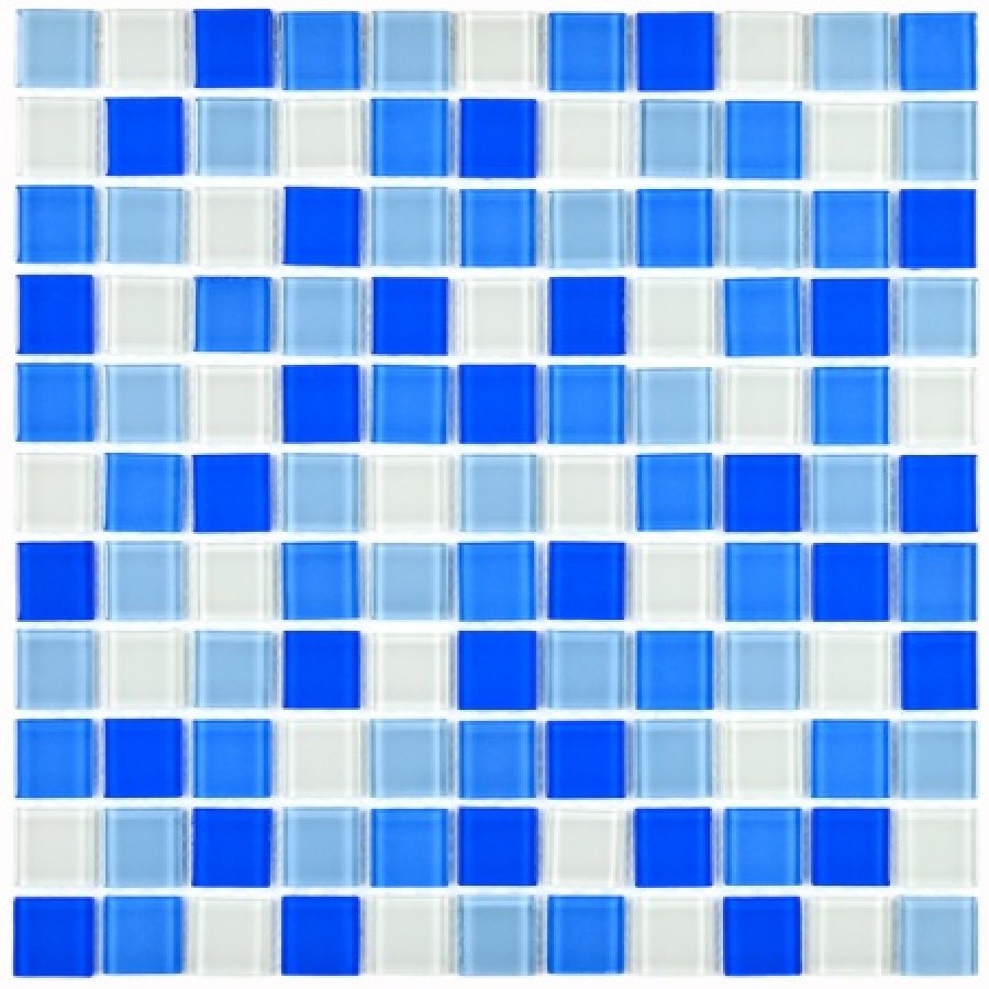 Мозаика 30x30 4мм Плитка декоративная стеклянная Blue wave-3/Голубая волна-3 25*25 белый Bonaparte Мозаика 30x30 4мм Плитка декоративная стеклянная Blue wave-3/Голубая волна-3 25*25 белый Bonaparte