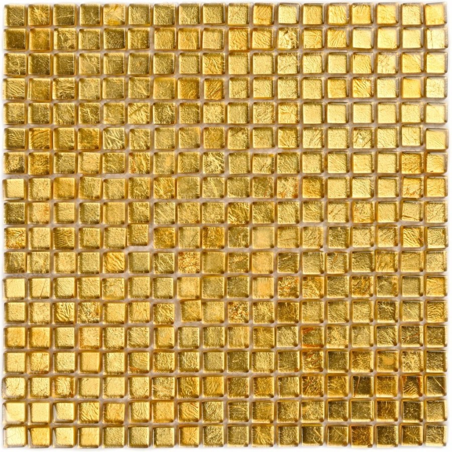 Мозаика 30x30 8мм Плитка декоративная стеклянная Classik gold/Золотая классика 15*15 золотой Bonaparte Мозаика 30x30 8мм Плитка декоративная стеклянная Classik gold/Золотая классика 15*15 золотой Bonaparte