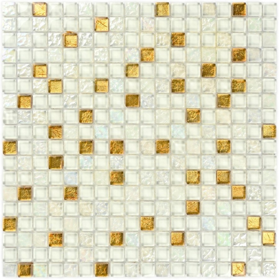 Мозаика 30x30 8мм Плитка декоративная стеклянная Classik day/Дневная классика 15*15 белый Bonaparte Мозаика 30x30 8мм Плитка декоративная стеклянная Classik day/Дневная классика 15*15 белый Bonaparte