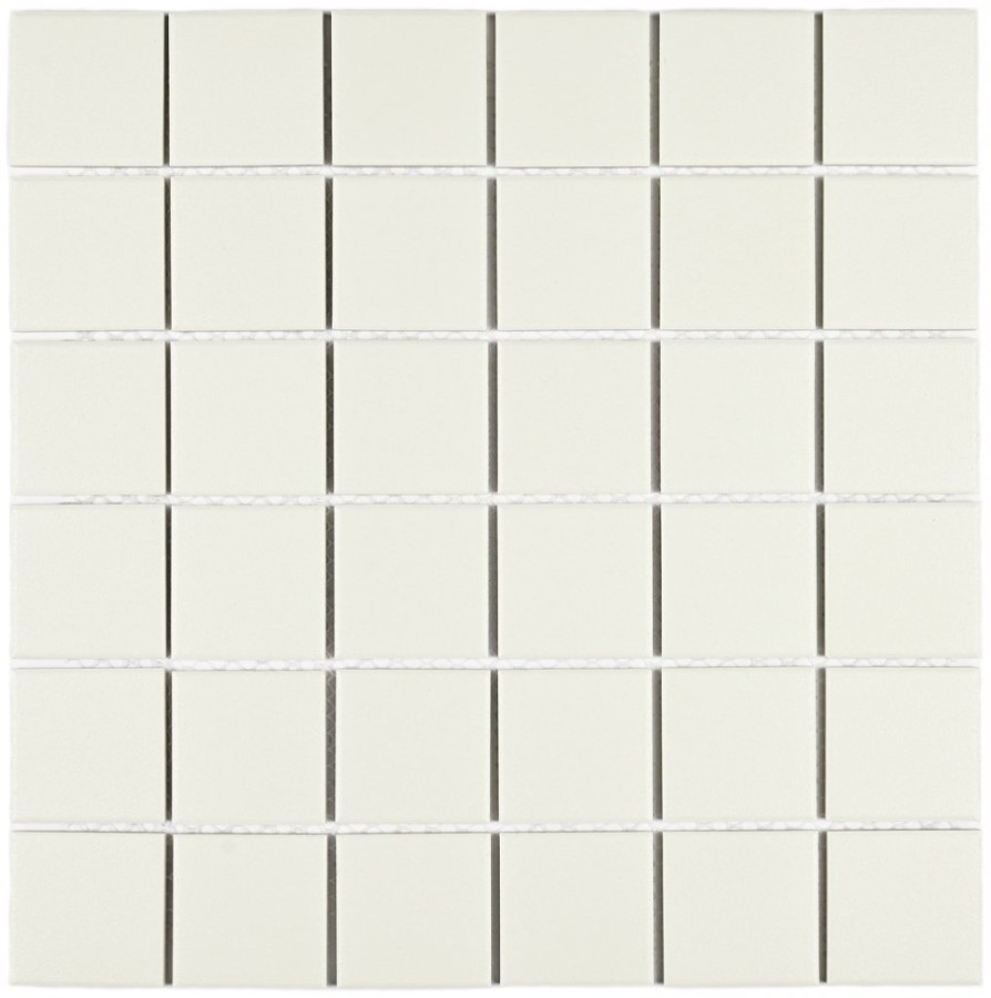 Мозаика 31x31 6мм Плитка декоративная керамическая Arene White/Арена белый 6*48*48 белый Bonaparte Мозаика 31x31 6мм Плитка декоративная керамическая Arene White/Арена белый 6*48*48 белый Bonaparte