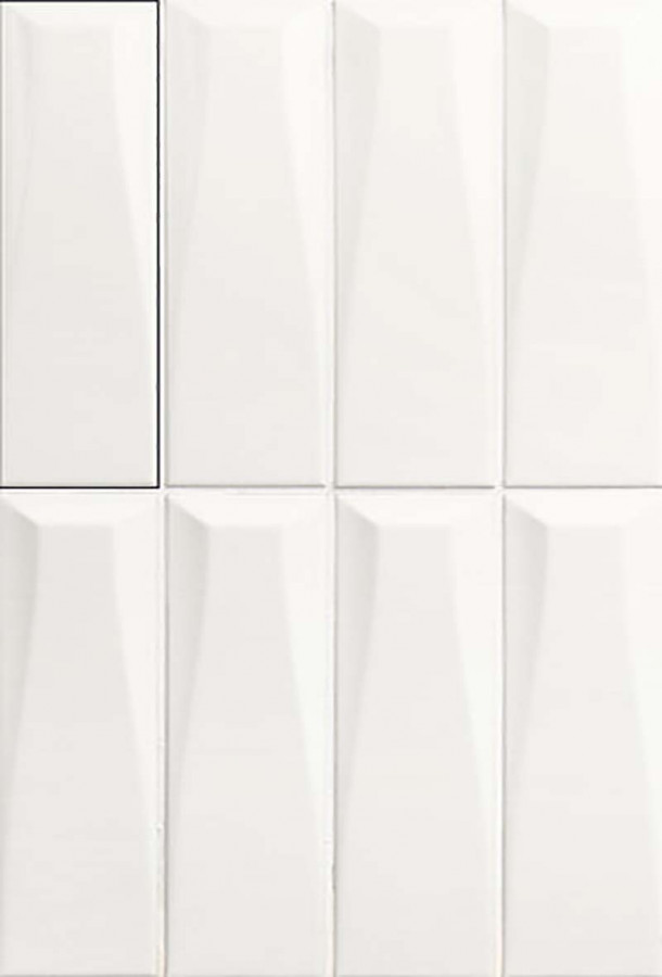 Плитка 20x5 11.6мм A037234 Pyramid Snow MPL-030789 матовая APE Ceramica Плитка 20x5 11.6мм A037234 Pyramid Snow MPL-030789 матовая APE Ceramica