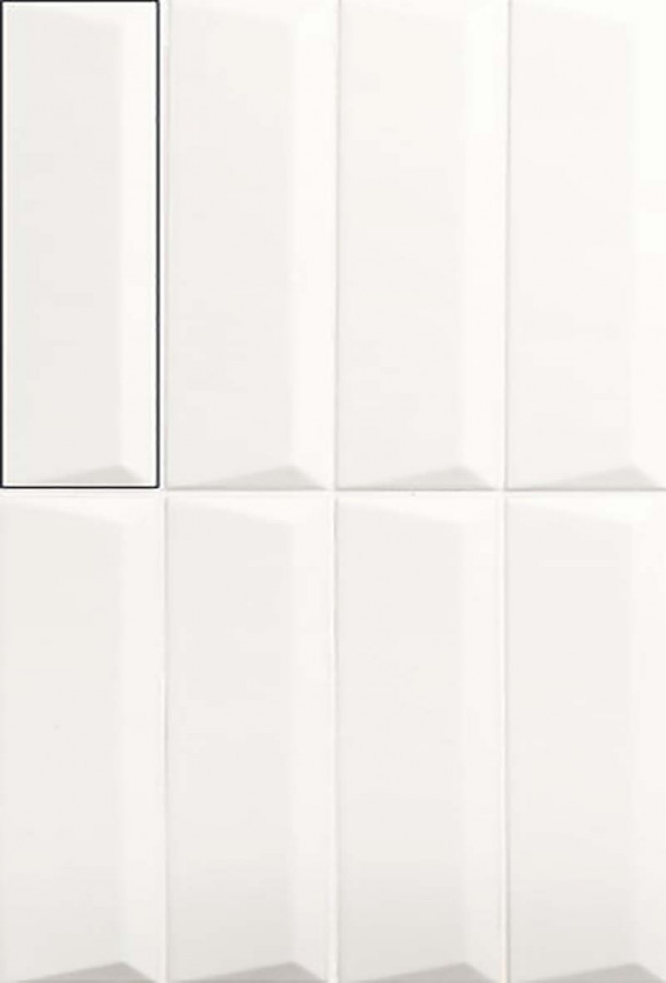 Плитка 20x5 11.2мм A037230 Cups Snow MPL-030562 матовая APE Ceramica Плитка 20x5 11.2мм A037230 Cups Snow MPL-030562 матовая APE Ceramica