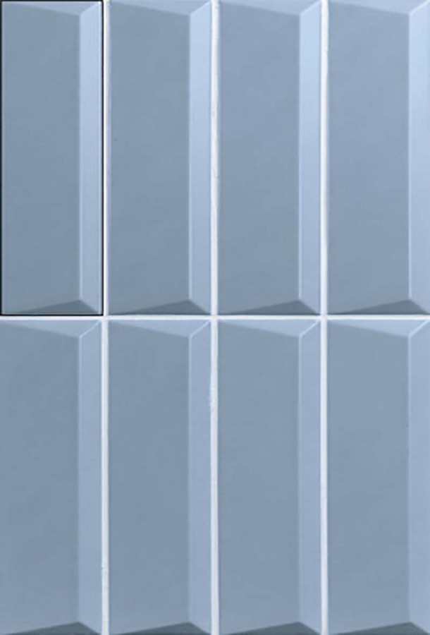 Плитка 20x5 11.2мм A037233 Cups Blue MPL-030801 матовая APE Ceramica Плитка 20x5 11.2мм A037233 Cups Blue MPL-030801 матовая APE Ceramica