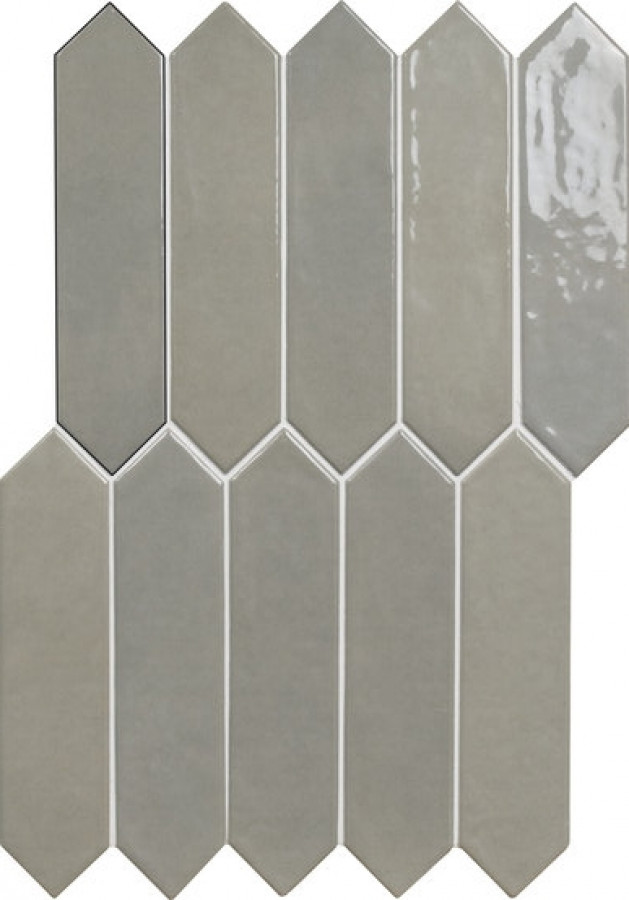 Керамогранит 26x6 0.7мм MPL-060207 Picket Modern Mineral Grey глянцевая APE Ceramica Керамогранит 26x6 0.7мм MPL-060207 Picket Modern Mineral Grey глянцевая APE Ceramica