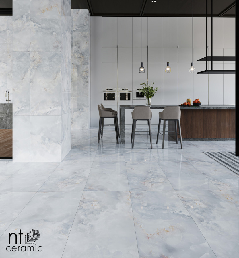 Керамогранит 60x60 9мм NTT995100P Onyx полированный NT Ceramic Керамогранит 60x60 9мм NTT995100P Onyx полированный NT Ceramic