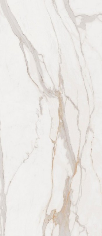 Керамогранит 278x120 6мм Elements Lux Calacatta Gold Lappato A2N8 глянцевая белый мрамор Keope Ceramiche Керамогранит 278x120 6мм Elements Lux Calacatta Gold Lappato A2N8 глянцевая белый мрамор Keope Ceramiche