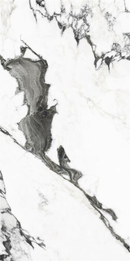 Керамогранит 120x60 8мм Panda Marble White Polished Rec Gl Por Tl P19707.6 глянцевая белый мрамор Yurtbay Керамогранит 120x60 8мм Panda Marble White Polished Rec Gl Por Tl P19707.6 глянцевая белый мрамор Yurtbay