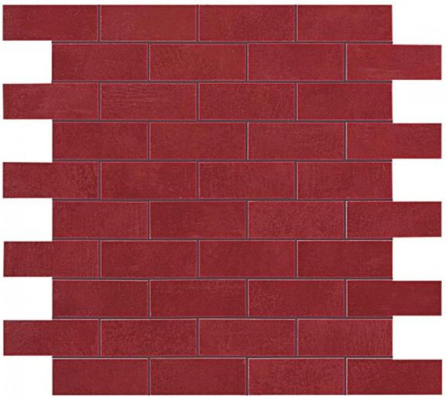 Плитка 31x31 Boost Red Minibrick 9Bmq матовая красный бетон, цемент Atlas Concorde Плитка 31x31 Boost Red Minibrick 9Bmq матовая красный бетон, цемент Atlas Concorde