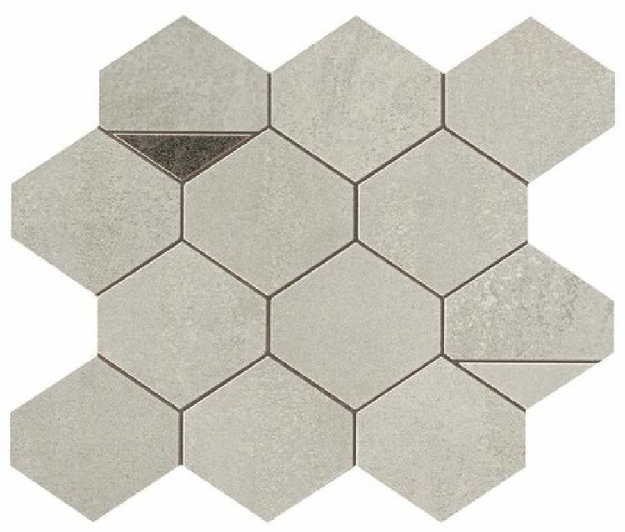 Плитка 29x26 Blaze Aluminium Mosaico Nest 9Bna серый Atlas Concorde Плитка 29x26 Blaze Aluminium Mosaico Nest 9Bna серый Atlas Concorde