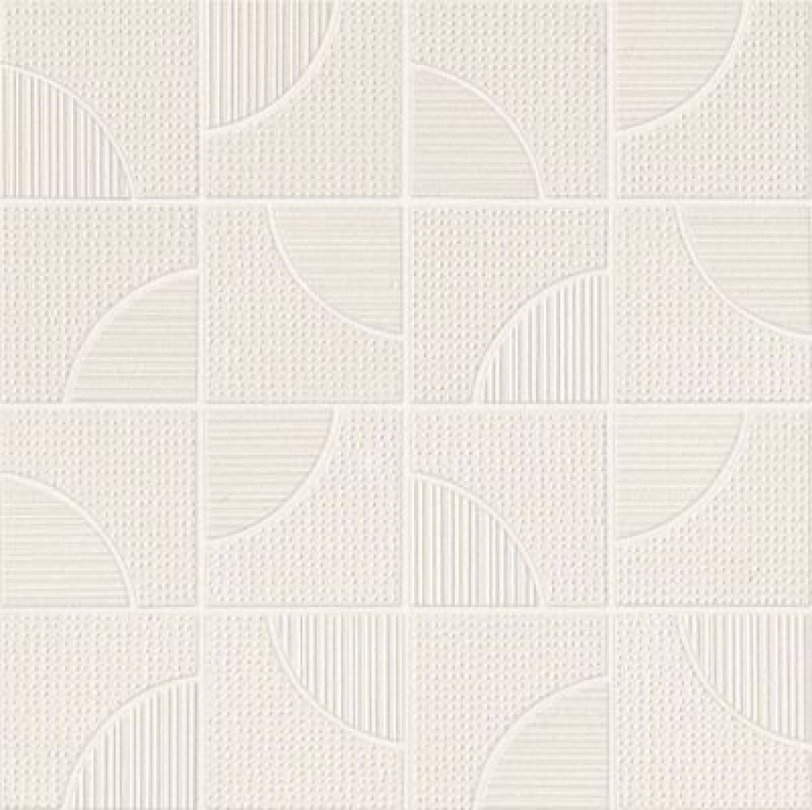 Плитка 32x32 Aplomb White Mosaico Arch A6Sk матовая белый под обои, краска, штукатурка, однотонная Atlas Concorde Плитка 32x32 Aplomb White Mosaico Arch A6Sk матовая белый под обои, краска, штукатурка, однотонная Atlas Concorde