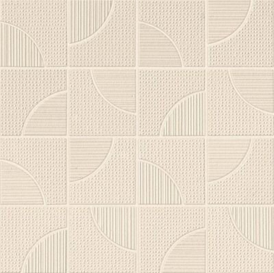 Плитка 32x32 Aplomb Cream Mosaico Arch A6Sl матовая белый под обои, краска, штукатурка, однотонная Atlas Concorde Плитка 32x32 Aplomb Cream Mosaico Arch A6Sl матовая белый под обои, краска, штукатурка, однотонная Atlas Concorde