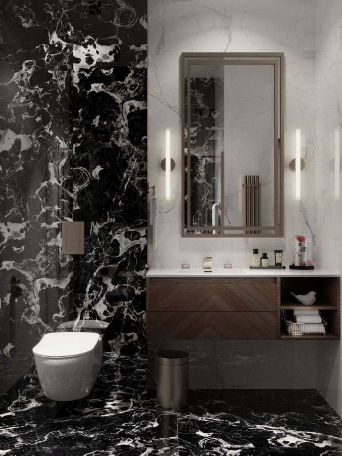 Керамогранит 120x60 8мм суперглянцевая HG2001-A Elegant Nero черный мрамор Arcadia Ceramica Керамогранит 120x60 8мм суперглянцевая HG2001-A Elegant Nero черный мрамор Arcadia Ceramica