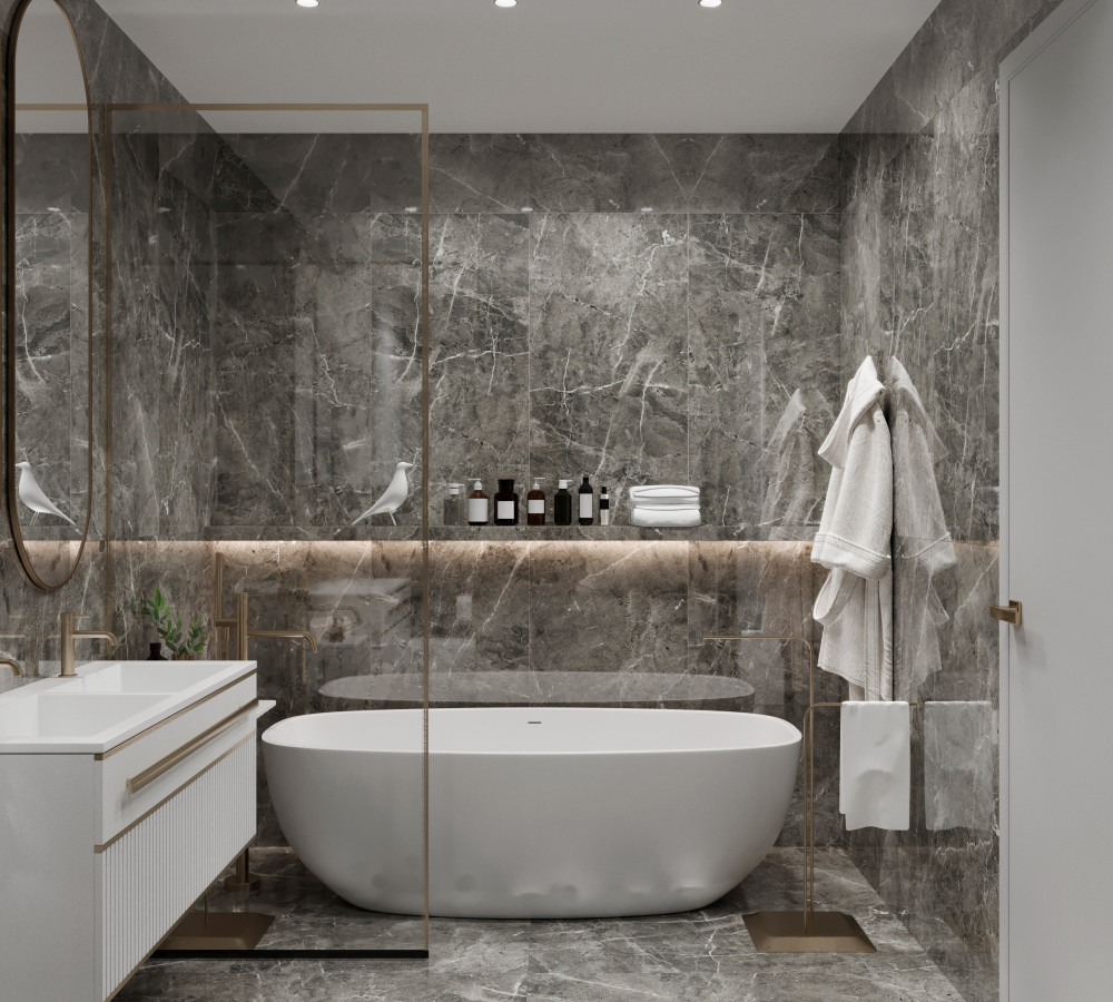 Керамогранит 120x60 8мм полированная FP1028-A Florencia Grey серый мрамор Arcadia Ceramica Керамогранит 120x60 8мм полированная FP1028-A Florencia Grey серый мрамор Arcadia Ceramica