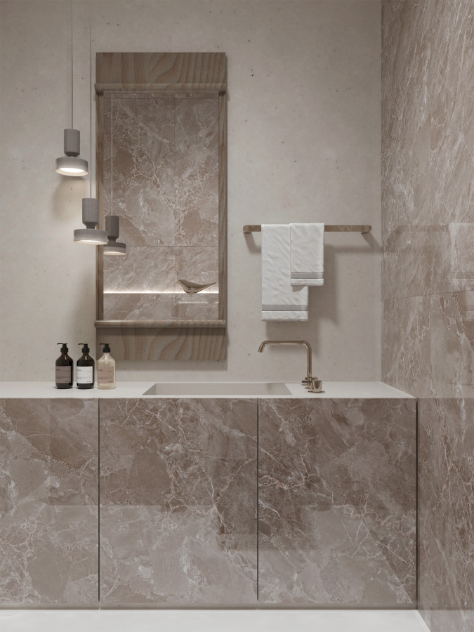 Керамогранит 120x60 8мм полированная FP1031-A Modena Brown камень Arcadia Ceramica Керамогранит 120x60 8мм полированная FP1031-A Modena Brown камень Arcadia Ceramica