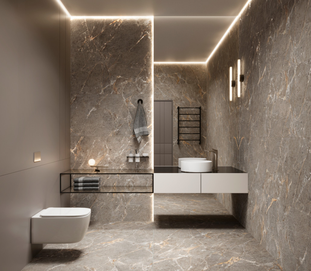 Керамогранит 120x60 8мм матовая с глянцевым эффектом GI8006-B Royal Grey серый камень Arcadia Ceramica Керамогранит 120x60 8мм матовая с глянцевым эффектом GI8006-B Royal Grey серый камень Arcadia Ceramica