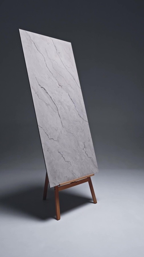 Керамогранит 160x80 9мм матовая с глянцевым эффектом CZ-GL06-B Lumiere White серый камень Arcadia Ceramica Керамогранит 160x80 9мм матовая с глянцевым эффектом CZ-GL06-B Lumiere White серый камень Arcadia Ceramica