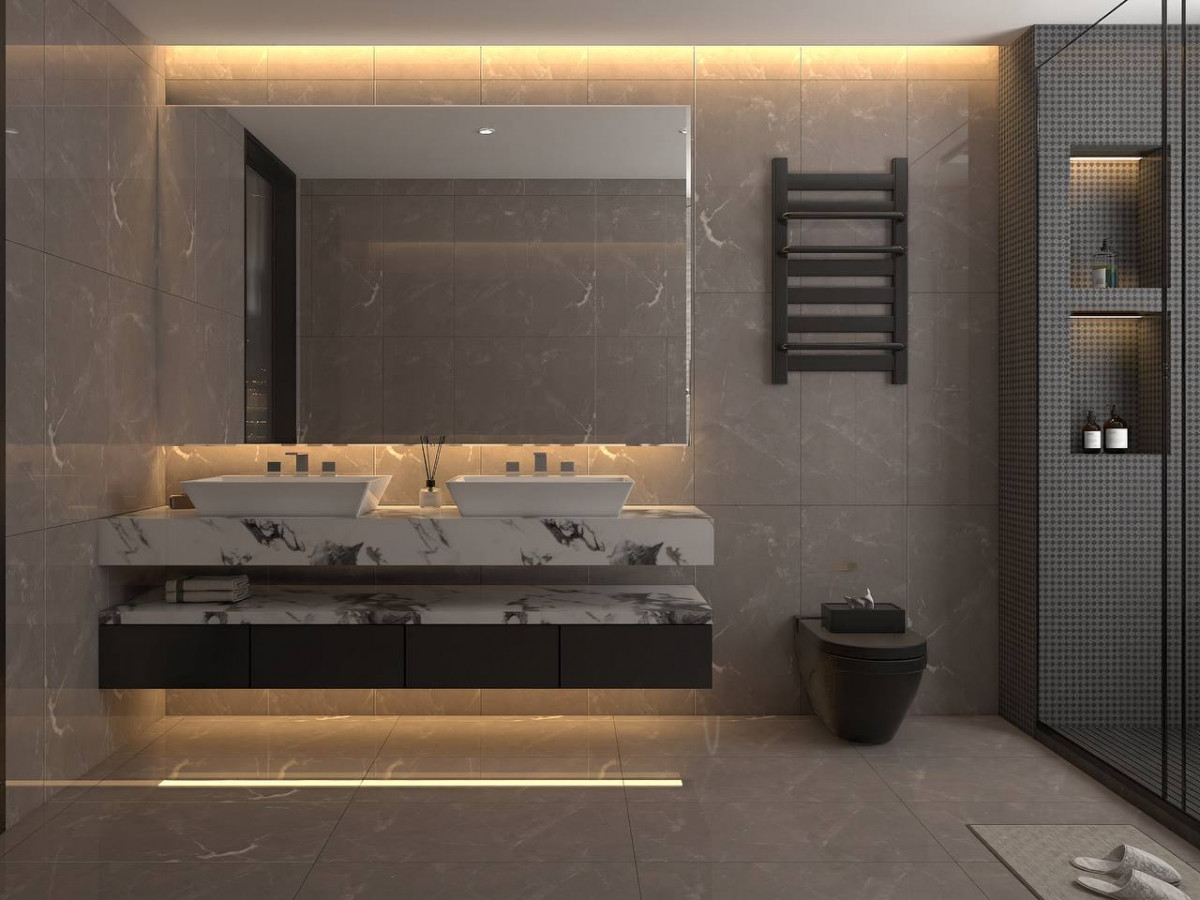 Керамогранит Basconi Home 120x60 Karna Brown BHW-0016 мрамор полированная серый 8мм Керамогранит Basconi Home 120x60 Karna Brown BHW-0016 мрамор полированная серый 8мм