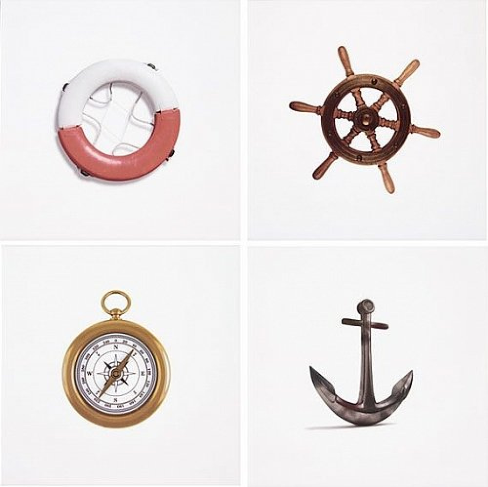 Плитка Ape 20x20 Decor Mix Marine Blanco глянцевая Плитка Ape 20x20 Decor Mix Marine Blanco глянцевая