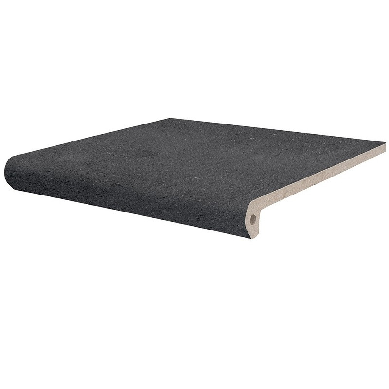 Ступень фронтальная 33x33 Portland ML С 3 Black противоскользящая Exagres Ступень фронтальная 33x33 Portland ML С 3 Black противоскользящая Exagres