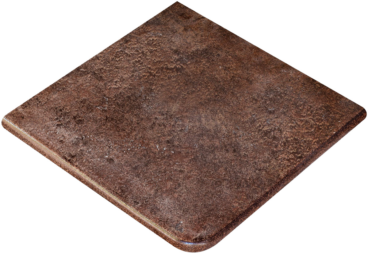 Ступень угловая 34x33 Metalica Cartabon Fior. Cherry матовая Exagres Ступень угловая 34x33 Metalica Cartabon Fior. Cherry матовая Exagres