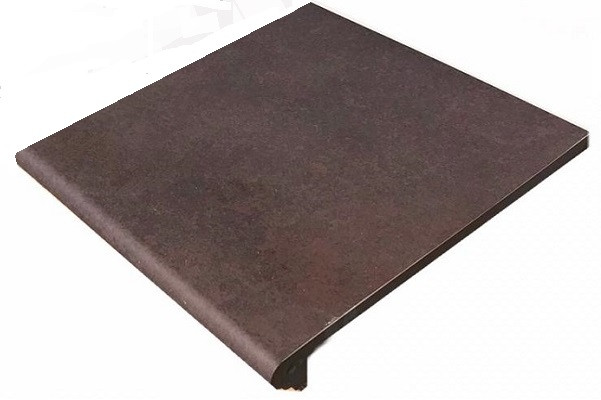 Ступень фронтальная 33x30 Urban Anti Slip Round. Caoba противоскользящая Gres de Aragon Ступень фронтальная 33x30 Urban Anti Slip Round. Caoba противоскользящая Gres de Aragon