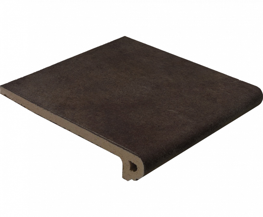 Ступень фронтальная 33x33 Capri Peldano Chocolate матовая Gres de Aragon Ступень фронтальная 33x33 Capri Peldano Chocolate матовая Gres de Aragon