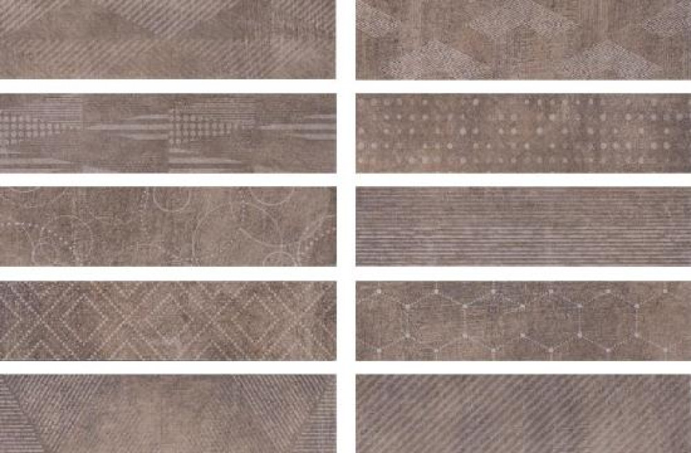 Керамогранит Cir 35x9 Freeport Mix Brown матовая Керамогранит Cir 35x9 Freeport Mix Brown матовая