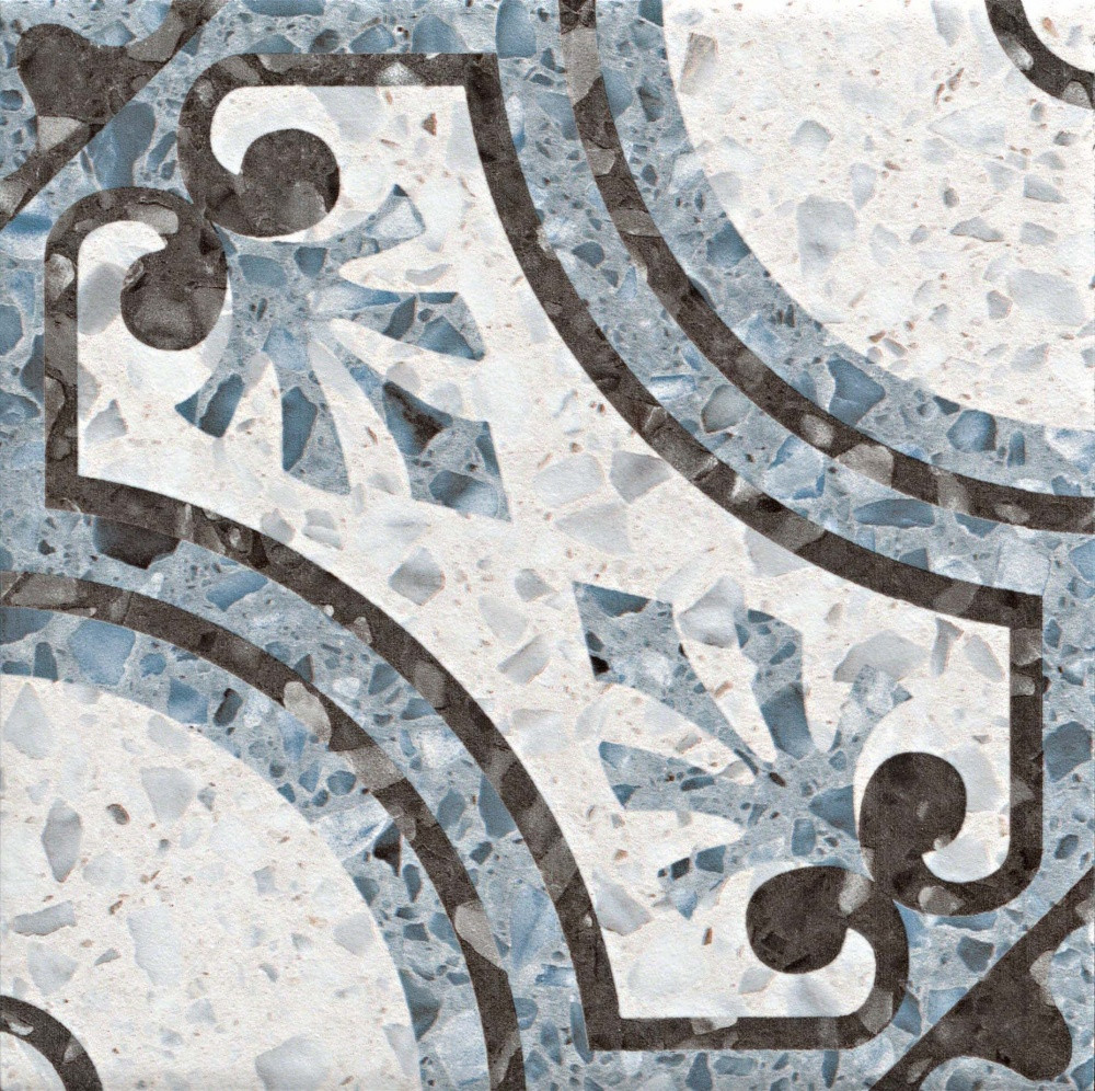 Керамогранит Cir 20x20 La Fenice Blu матовая Керамогранит Cir 20x20 La Fenice Blu матовая