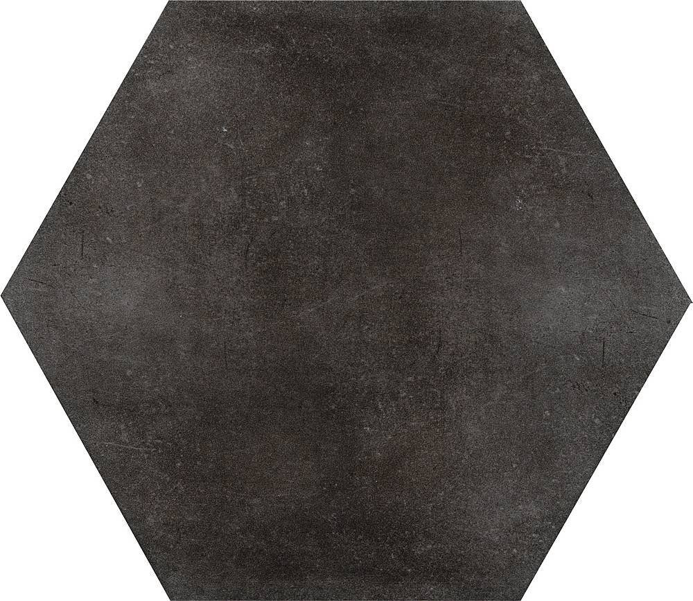 Керамогранит 28x24 Esag. Black Storm матовая, глазурованная 10мм Cir Керамогранит 28x24 Esag. Black Storm матовая, глазурованная 10мм Cir