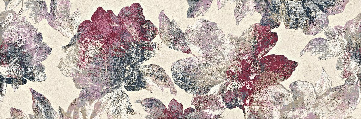 Настенная 120x40 Декор Cocciopesto Decoro Botanico Bianco матовая Ragno Настенная 120x40 Декор Cocciopesto Decoro Botanico Bianco матовая Ragno