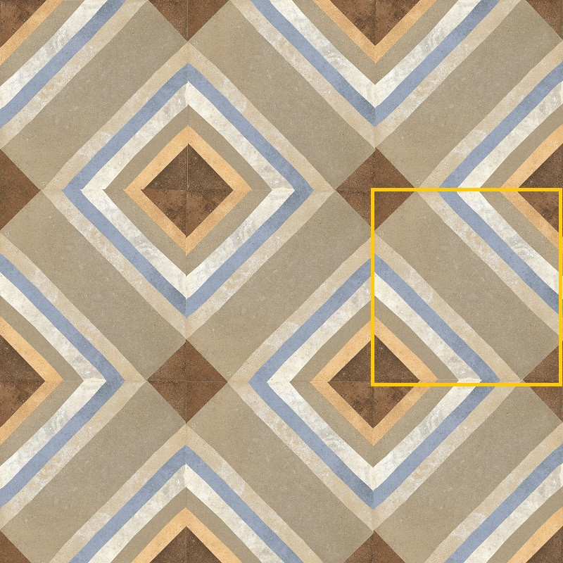 Керамогранит 20x20 Swing Multicolor 04 Beige матовая Rondine Керамогранит 20x20 Swing Multicolor 04 Beige матовая Rondine