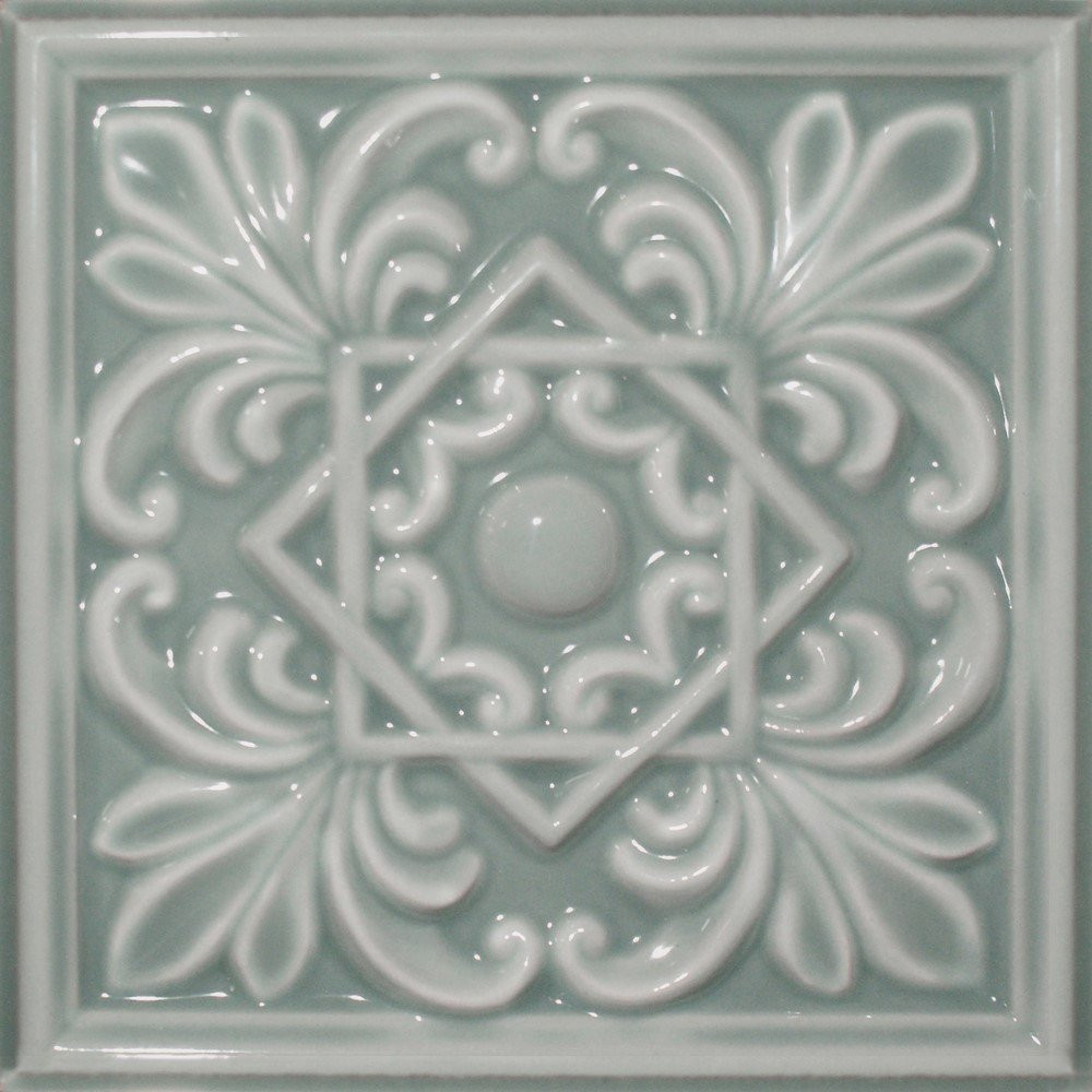 Плитка Cevica 15x15 Classic 1 Sea Spray глянцевая Плитка Cevica 15x15 Classic 1 Sea Spray глянцевая