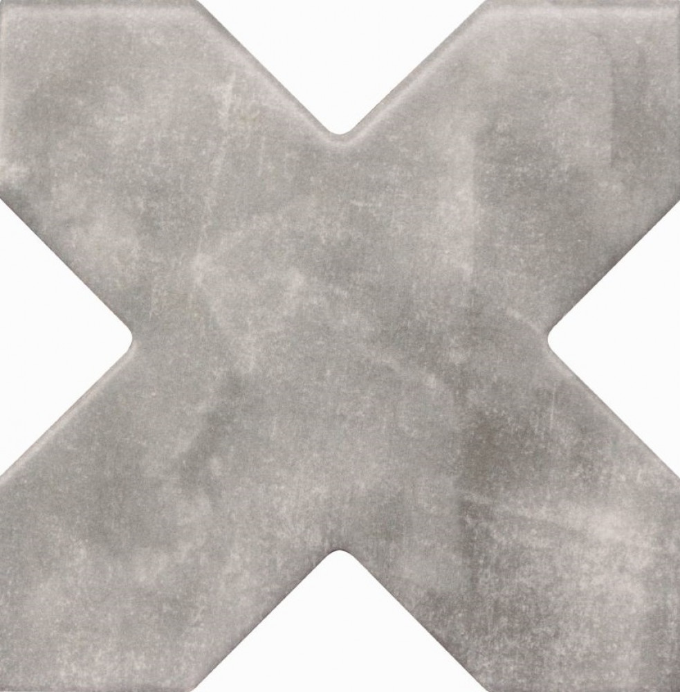 Керамогранит Cevica 13x13 Becolors Cross Grey матовая Керамогранит Cevica 13x13 Becolors Cross Grey матовая